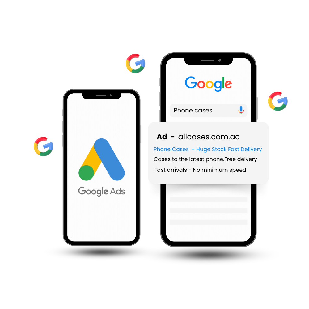 Google Ads Services Design Image- Digital Creavio - Best Digital Marketing Agency in Pakistan.