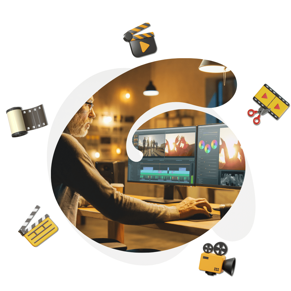 Video Editing Services Image- Digital Creavio - Best Digital Marketing Agency in Pakistan.