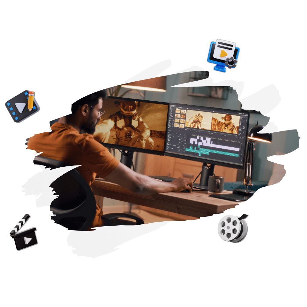 Video Editing Services Image- Digital Creavio - Best Digital Marketing Agency in Pakistan.