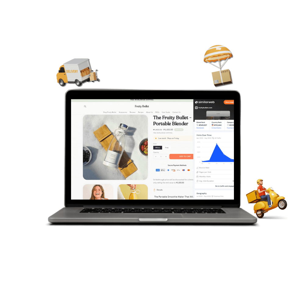 Shopify Dropshipping Store Design - Digital Creavio - Best Digital Marketing Agency in Pakistan.