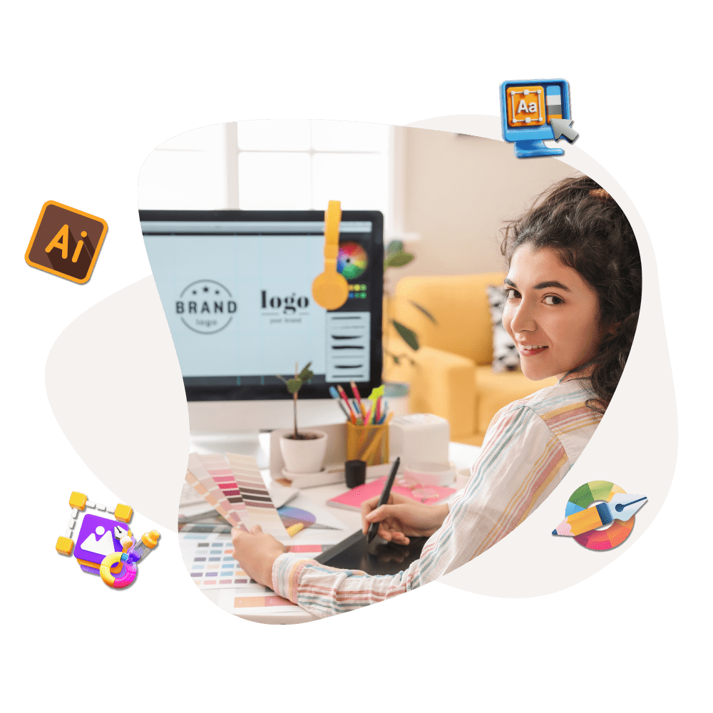 Logo Design Services Image- Digital Creavio - Best Digital Marketing Agency in Pakistan.