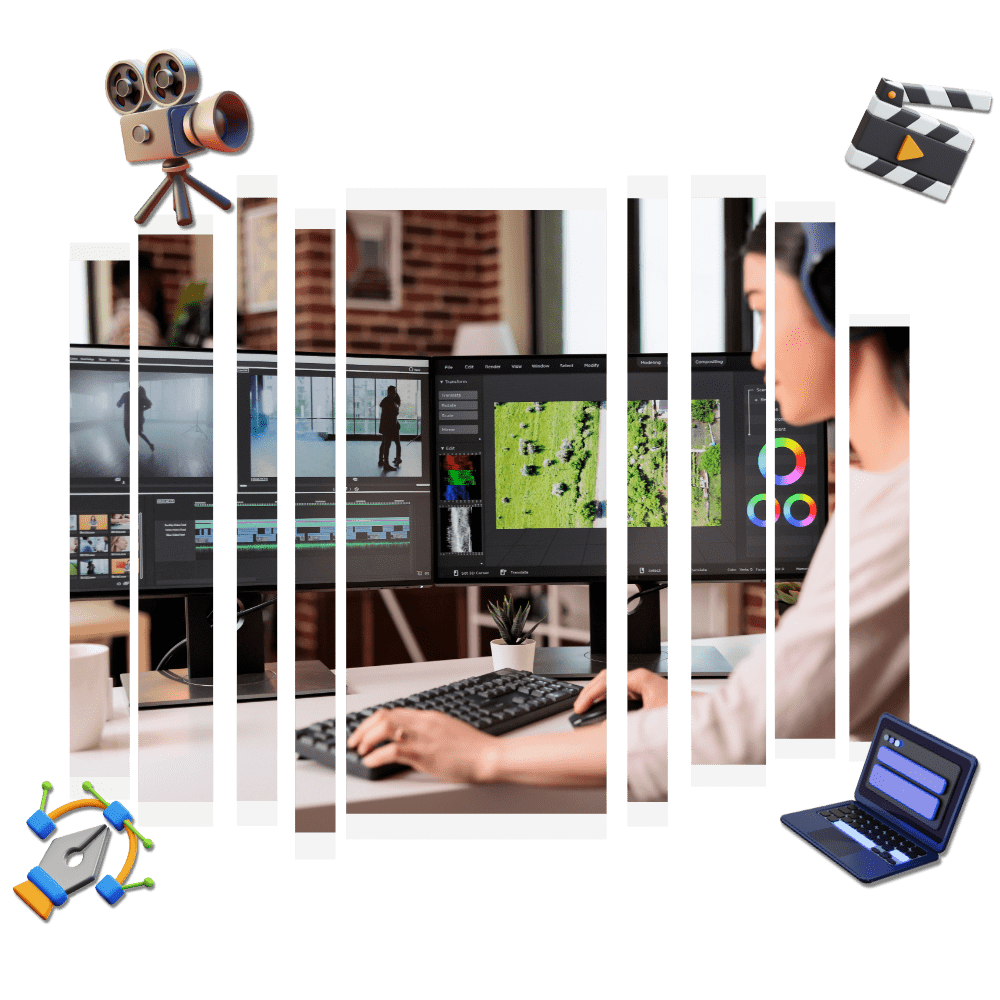 Video Editing Design Image- Digital Creavio - Best Digital Marketing Agency in Pakistan.