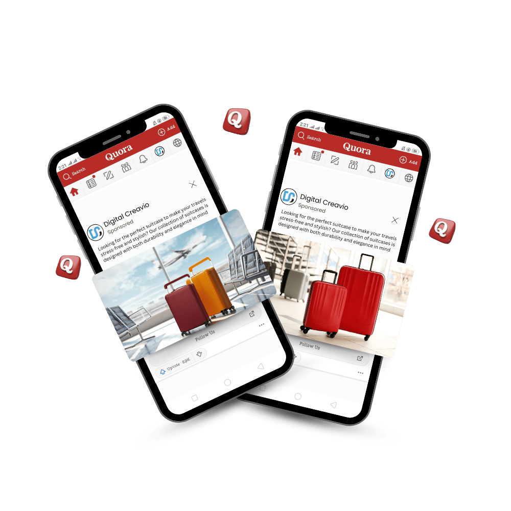 Quora Ads Services Design Image- Digital Creavio - Best Digital Marketing Agency in Pakistan.