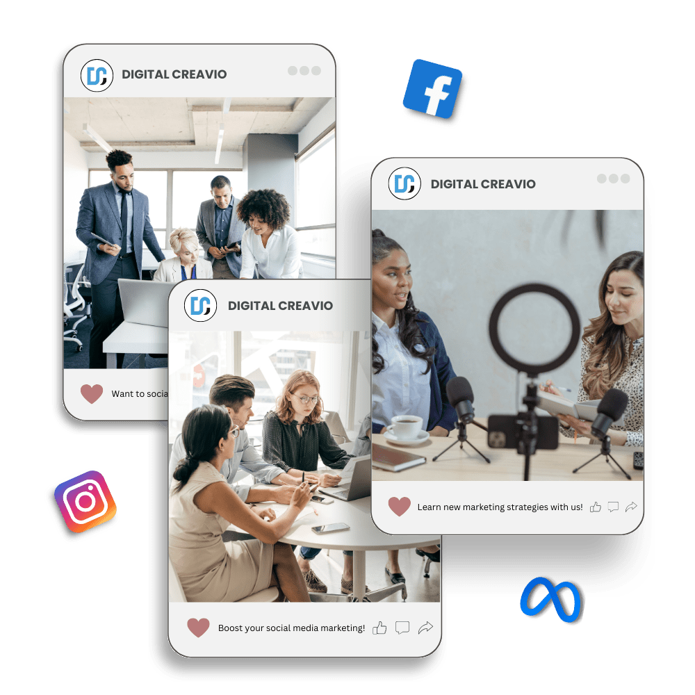 Social Media Management Design - Digital Creavio - Best Digital Marketing Agency in Pakistan.