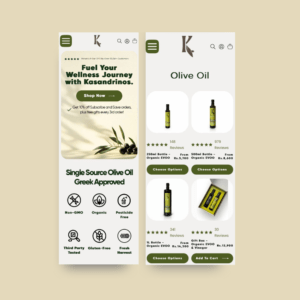 Kasandrinos Website Design- Digital Creavio - Best Digital Marketing Agency in Pakistan.