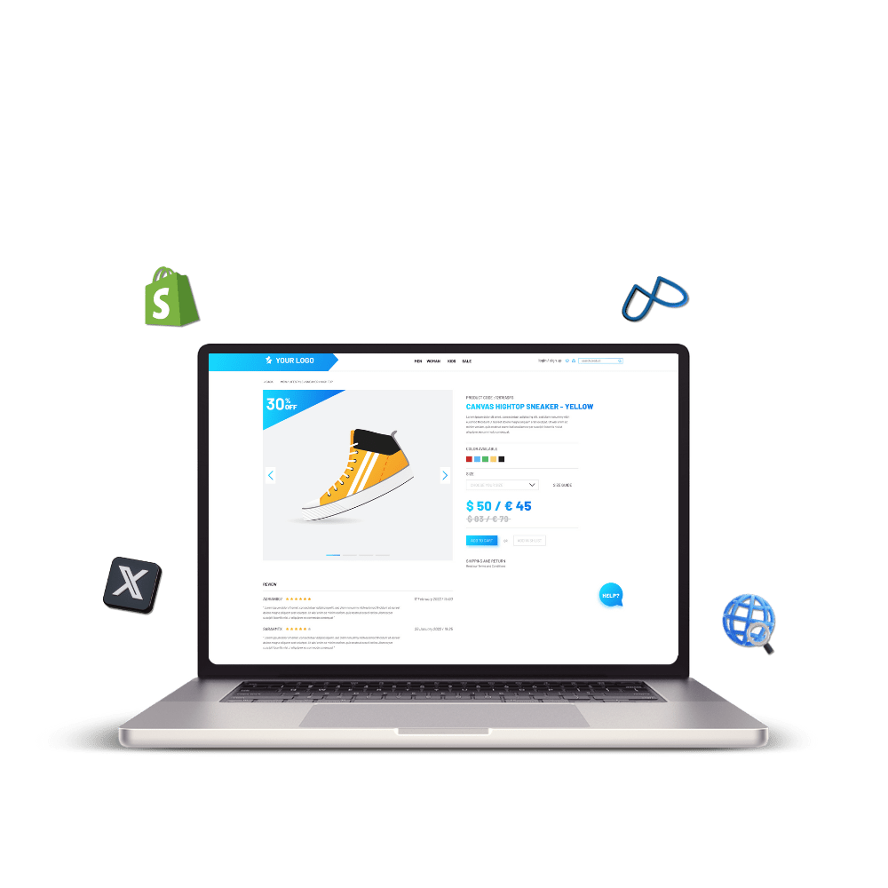 Shopify Dropshipping Template- Digital Creavio - Best Digital Marketing Agency in Pakistan.