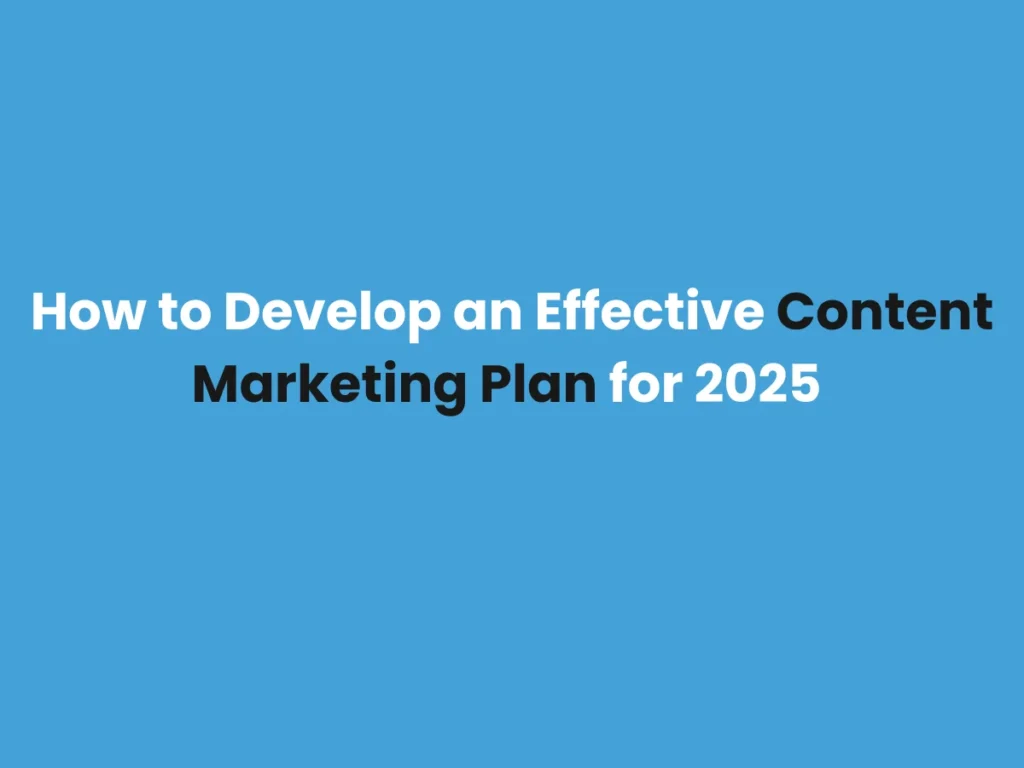 Content Marketing Plan